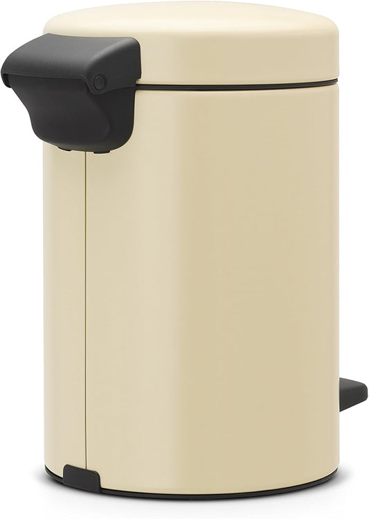 Compact Pedal Bin 3L – Soft-Close Lid & Inner Bucket