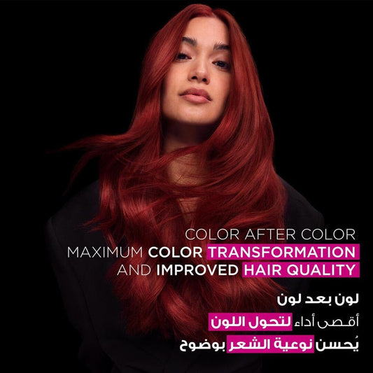 Garnier Olia No Ammonia Permanent Hair Colour 6.6 Intense Red with 60% Oils, Long-Lasting Colour and Up to 100% Grey Coverage