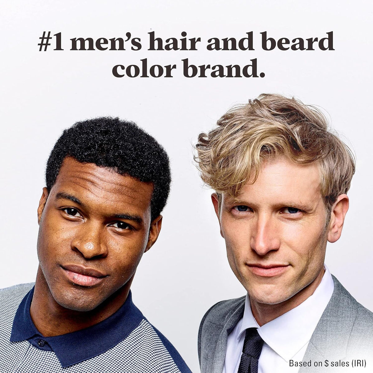 Just For Men Shampoo-In Hair Colour H-20 Ash Brown with Keratin and Vitamin E, Men’s Grey Hair Dye, Pack of 1
