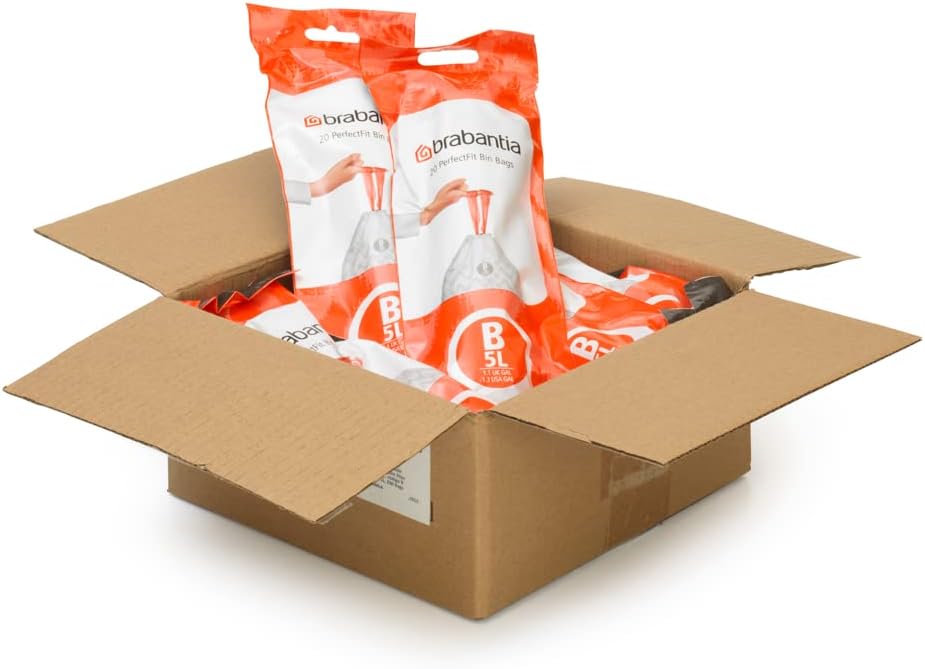 PerfectFit Trash Bin Liners – Tear-Resistant 5 Litre Bags
