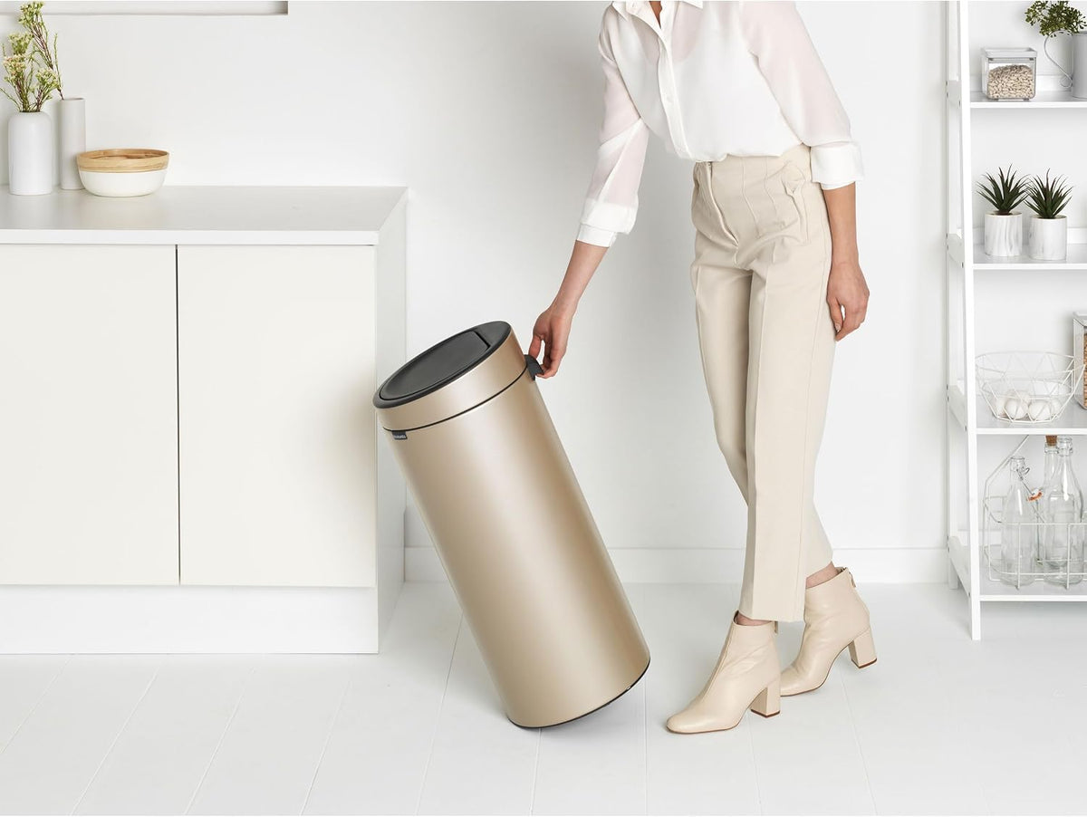 30L Soft-Touch Kitchen Bin – Removable Lid & Easy Clean