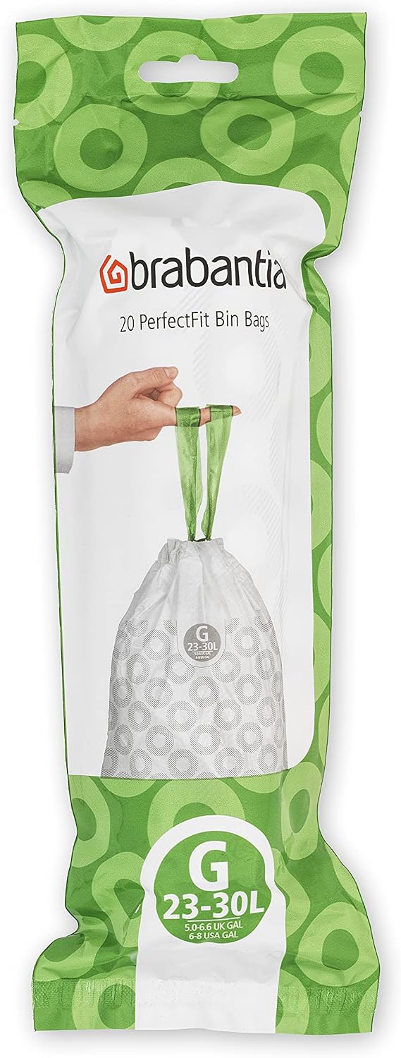 PerfectFit Bin Liners Multipack – 23–30L Thick Trash Bags