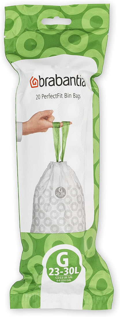 PerfectFit Bin Liners Multipack – 23–30L Thick Trash Bags