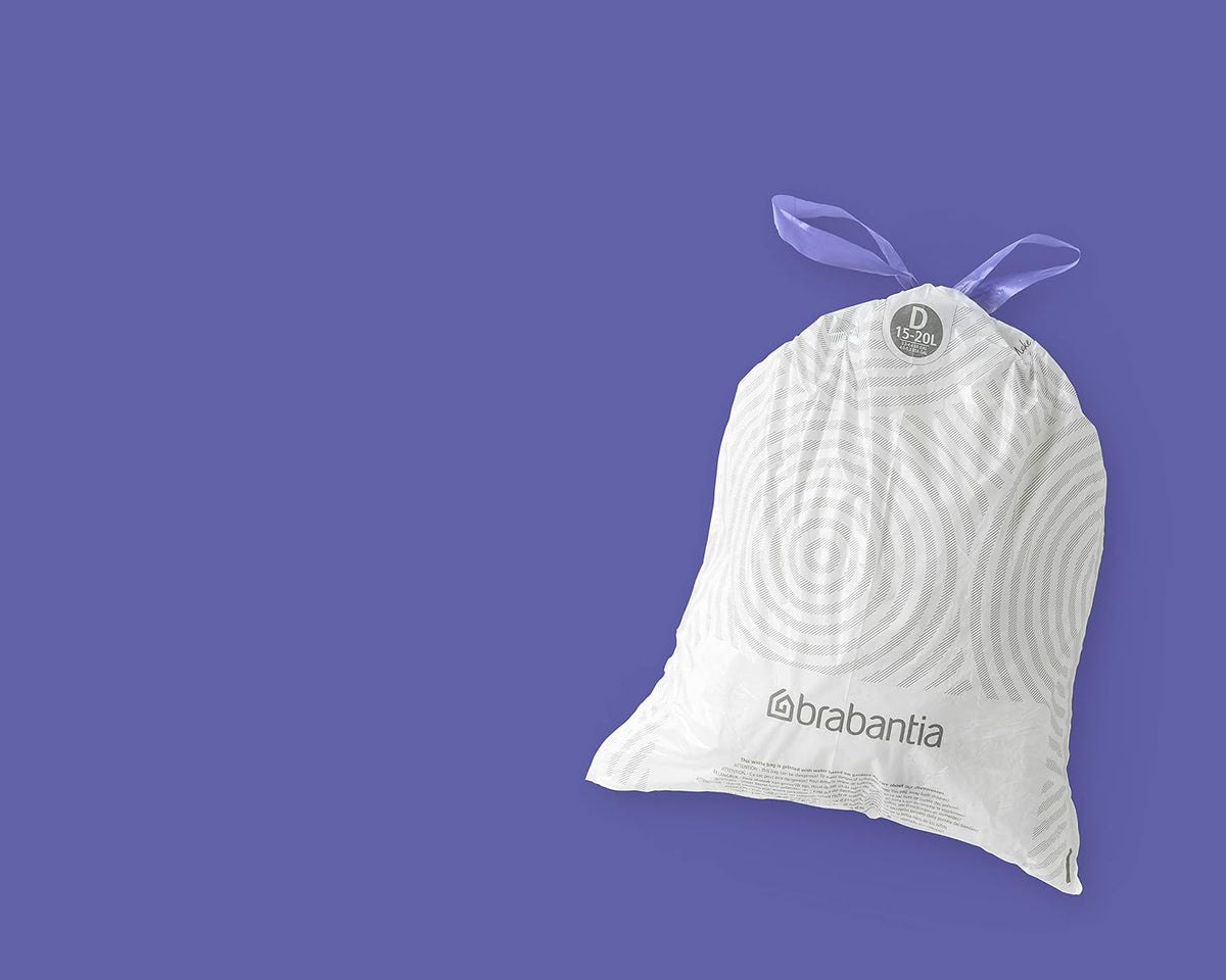 PerfectFit Bin Liners Multipack – 15–20L Drawstring Bags