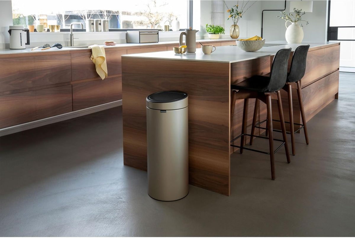 30L Soft-Touch Kitchen Bin – Removable Lid & Easy Clean