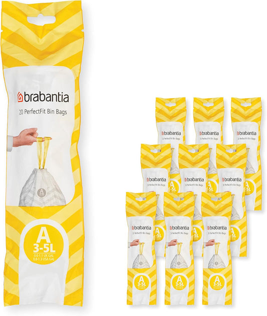 PerfectFit Bin Liners Multipack – 3L Tear-Resistant Bags