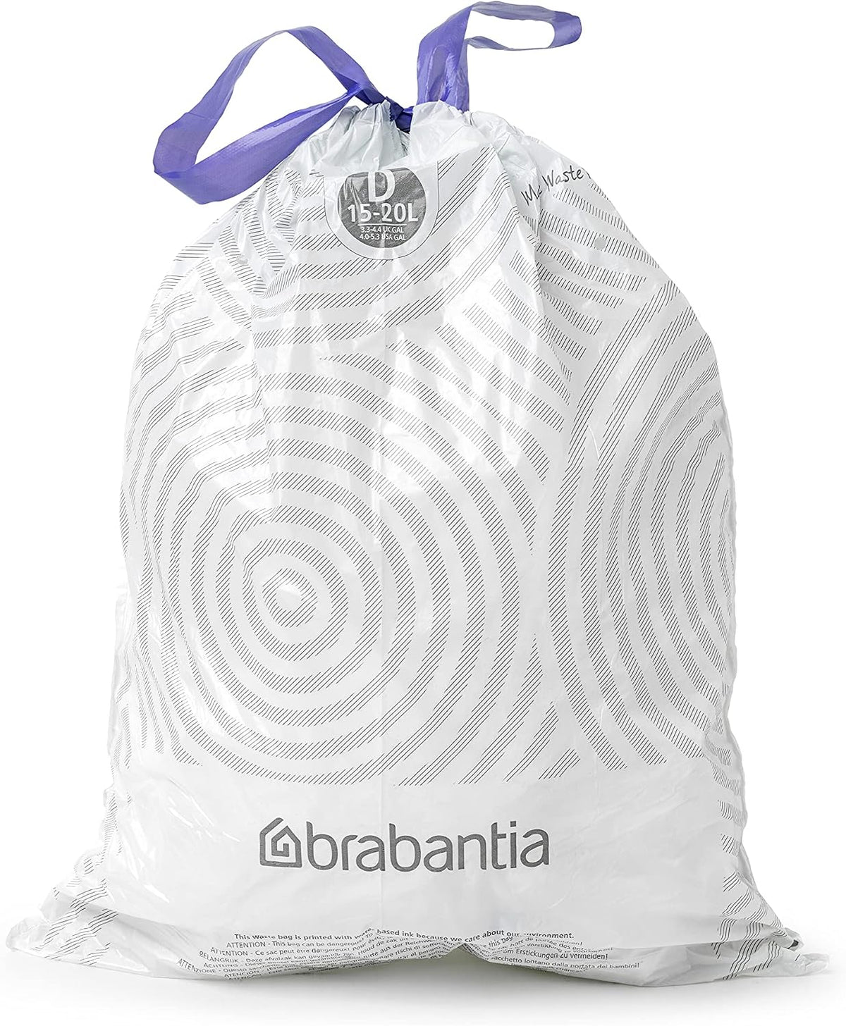 PerfectFit Bin Liners Multipack – 15–20L Drawstring Bags