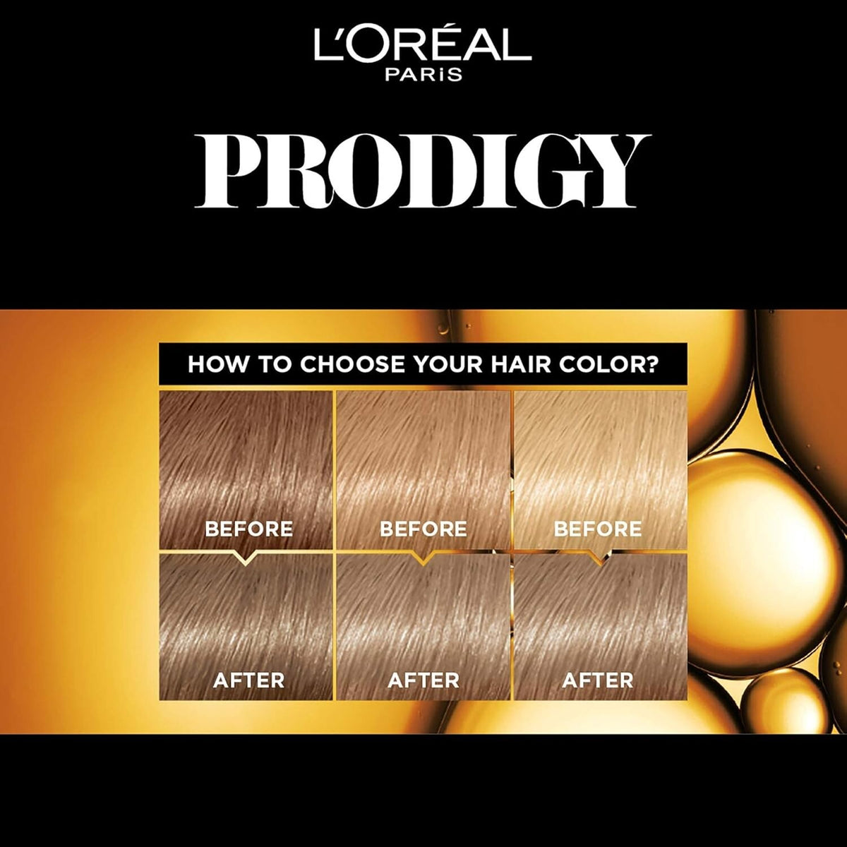 L’Oréal Paris Prodigy Permanent Oil Hair Color 8.1 Light Ash Blonde, Ammonia-Free, Grey Coverage