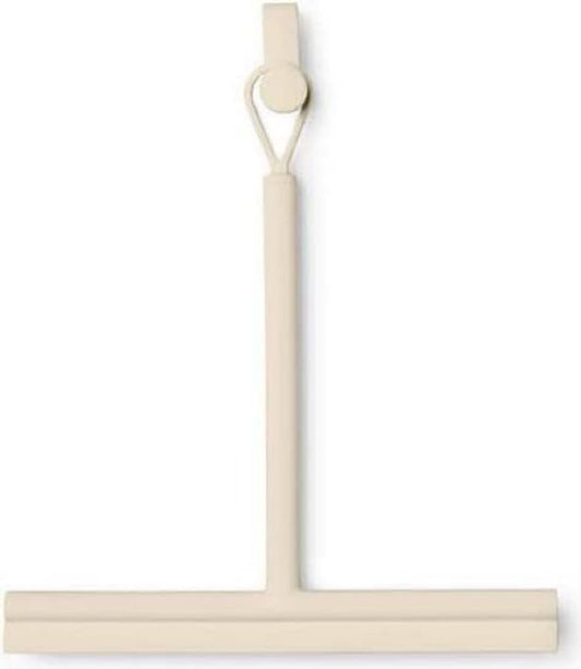 Brabantia ReNew Shower Squeegee with Door Hook, Soft Beige, 42.1 x 9 cm