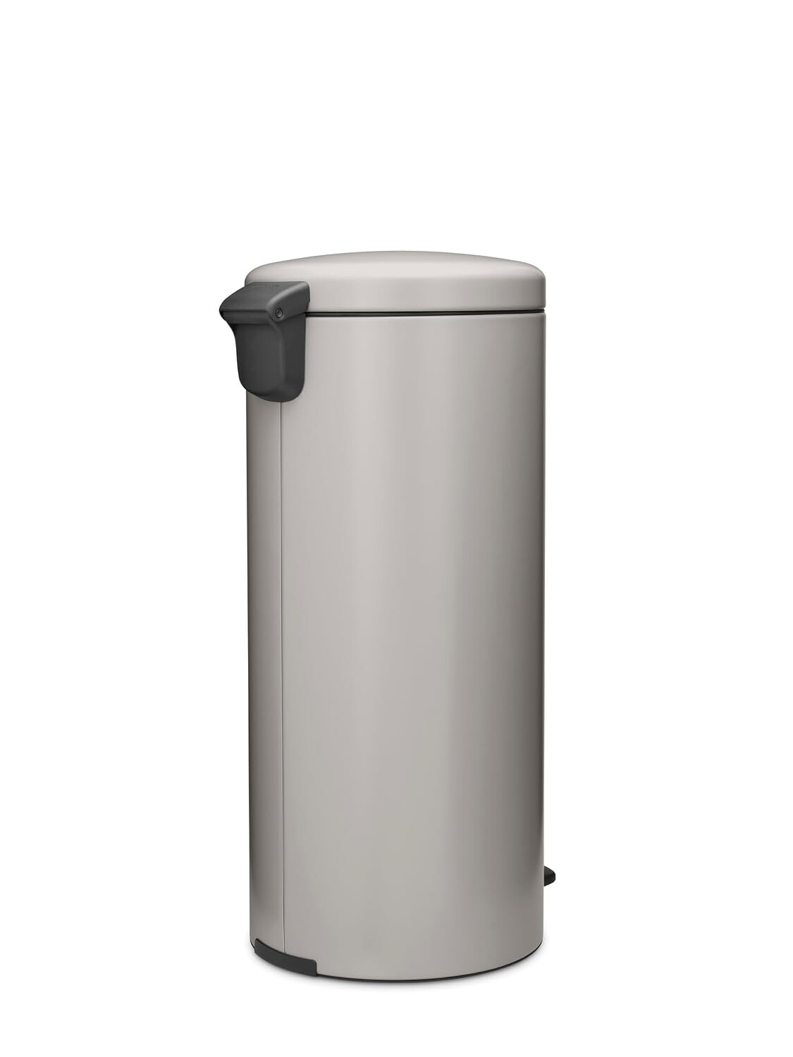 Brabantia NewIcon Soft-Close Pedal Bin with Removable Inner Bucket and PerfectFit Code G Liner, 30L, Soft Grey