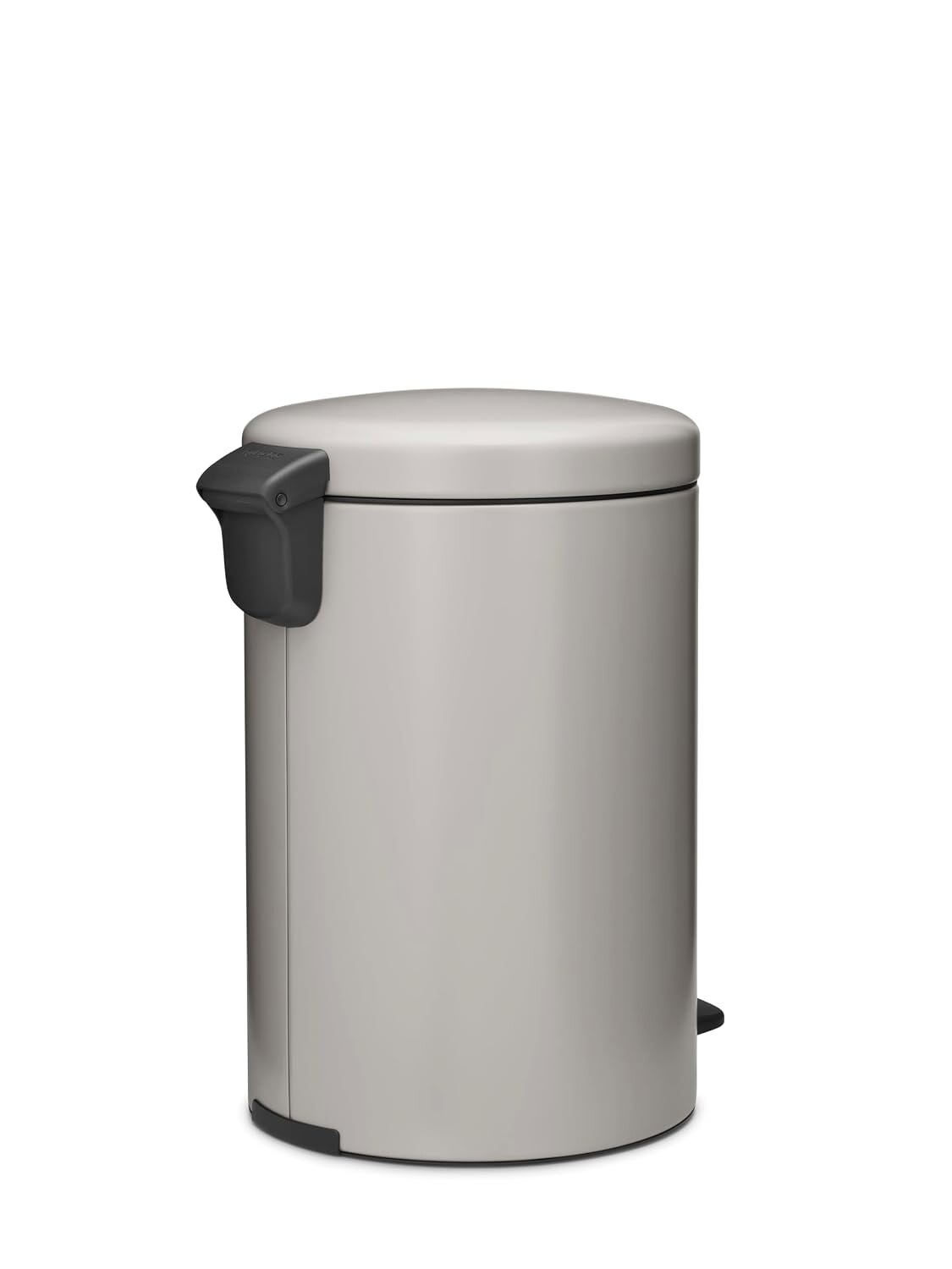 Brabantia NewIcon Pedal Bin 20L, Soft Grey, Soft-Close Lid, Removable Inner Bucket, PerfectFit Code Y Bags Included, 29 × 38 × 46.7 cm
